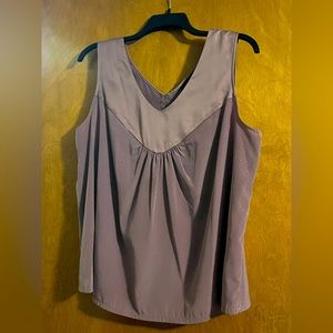 Mossimo Satin Tank/Cami in a Dusty Purple 20W/22W